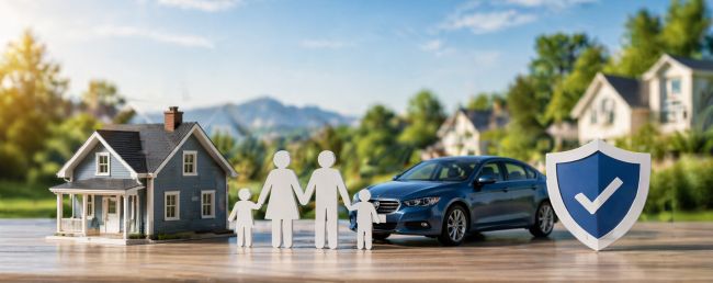Auto and homeowners insurance protection